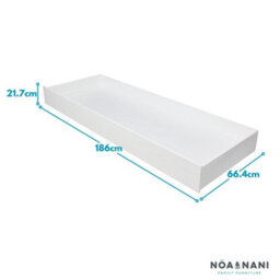 Nöa & Nani Noa & Nani Hanna Triple Bunk Bed With Flo Pull Out Trundle In White - thumbnail 9