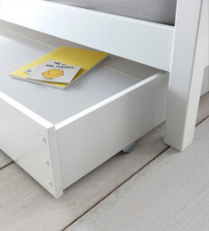 Nöa & Nani Noa & Nani Hanna Triple Bunk Bed With Flo Pull Out Trundle In White - thumbnail 7