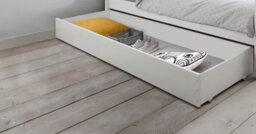Nöa & Nani Noa & Nani Hanna Triple Bunk Bed With Flo Pull Out Trundle In White - thumbnail 6