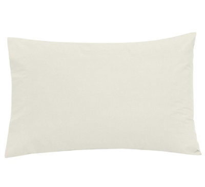 Smart Living Polycotton Housewife Pillowcases Pair 180 Thread Count - White