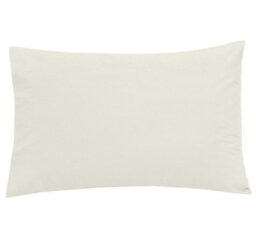 Smart Living Polycotton Housewife Pillowcases Pair 180 Thread Count - White
