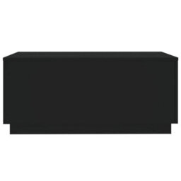 Berkfield Coffee Table With Led Lights Black 90X50X40 Cm - thumbnail 7