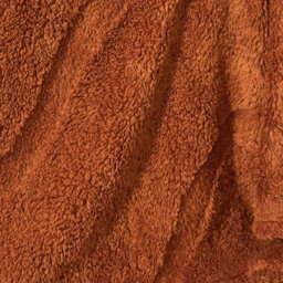 Ohs Tufted Contour Throw Teddy Fleece Blanket Winter Soft Warm Bedspread, Rust - 125 X 150 Cm - thumbnail 5