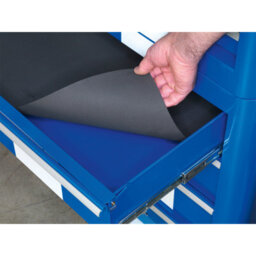 Sealey Retro Style Extra-Wide Topchest & Rollcab Combination 10 Drawer Blue/white Stripes Ap41Combobws - thumbnail 7