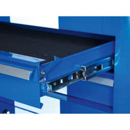 Sealey Retro Style Extra-Wide Topchest & Rollcab Combination 10 Drawer Blue/white Stripes Ap41Combobws - thumbnail 6