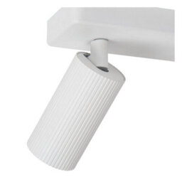 Lucide Clubs Modern Twin Ceiling Spotlight - 2Xgu10 - White - thumbnail 4