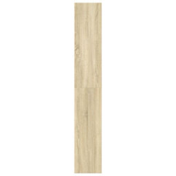 Berkfield Bookcase Sonoma Oak 60X30X189 Cm Engineered Wood - thumbnail 5
