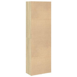 Berkfield Bookcase Sonoma Oak 60X30X189 Cm Engineered Wood - thumbnail 6