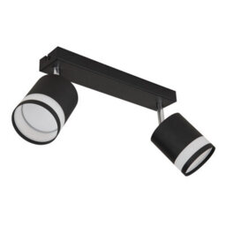 Luminosa Lighting Luminosa Lucero Twin Ceiling Spotlight Matt Black 2X Gx53 3000K - thumbnail 2