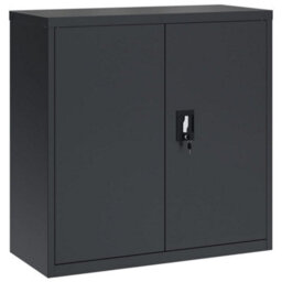 Berkfield File Cabinet Anthracite 90X40X90 Cm Steel - thumbnail 2
