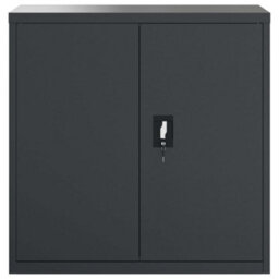 Berkfield File Cabinet Anthracite 90X40X90 Cm Steel - thumbnail 3