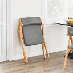 Sobuy Fst98-Hg,folding Chair,grey,w61.5Xd56Xh77.6 - thumbnail 6