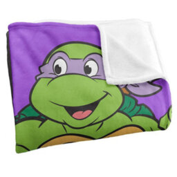 Tmnt Silky Tiles Supersoft Blanket Multicoloured (152Cm X 127Cm) - thumbnail 3