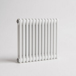 Ethiant Lux Ethiant  Lux  Traditional 2 Column Horizontal Radiators 600 Height X 965 Width 21 Section In White - thumbnail 4