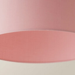 Valuelights Reni Blush Fabric Drum Ceiling Lamp Shade (D)45Cm - thumbnail 5