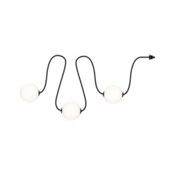 Paulmann 94913 Solar Led Fairy Lights Taina Expansion Set Ip67 3000K 1.71M 3X60Lm Black - thumbnail 2