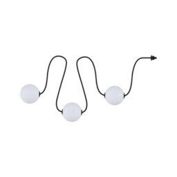 Paulmann 94913 Solar Led Fairy Lights Taina Expansion Set Ip67 3000K 1.71M 3X60Lm Black - thumbnail 3