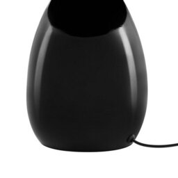 Beliani Mushroom Table Lamp 30Cm, High-Gloss Black Powder-Coated Iron Base, Wide Dome Shade - thumbnail 6