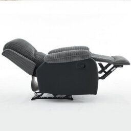 Manual Reclining Chair,jumbo Cord Fabric Upholstery Recliner Armchair - Single Chair - thumbnail 3