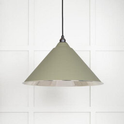 From the Anvil Smooth Nickel Hockley Pendant In Tump - thumbnail 3
