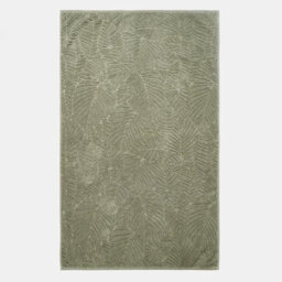 OHS Towel Bale Leaf 100% Cotton Textured Jacquard Absorbent, Bath Towel 1 Pc - thumbnail 4