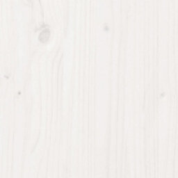 Berkfield Extra Long Bed Frame Without Mattress White 80X210 Cm Solid Wood Pine - thumbnail 8