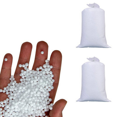 STAR SUPPLIES 20 Cubic Feet High Quality White Polystyrene Beads Bean Bag Filler - image 1