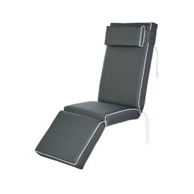 Alfresia Replacement Charcoal Luxury Relaxer Garden Cushion - image 1