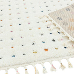 Dotted Kilim Modern Moroccan Easy To Clean Rug For Dining Room-80Cm X 150Cm - thumbnail 4