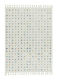 Dotted Kilim Modern Moroccan Easy To Clean Rug For Dining Room-80Cm X 150Cm - thumbnail 1