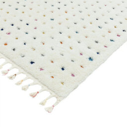 Dotted Kilim Modern Moroccan Easy To Clean Rug For Dining Room-80Cm X 150Cm - thumbnail 3