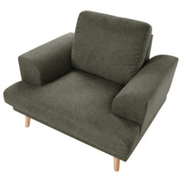 Beliani Modern Armchair Kildal Fabric Green - thumbnail 6