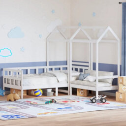 Berkfield Day Bed Set With Roof Without Mattress White 80X200 Cm