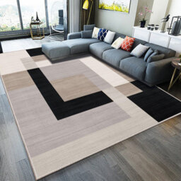Ameha Milo Neutral Printed Rug Extra Large Area Living Room Bedroom Printed Rug Indoor/outdoor Floor Mat(200X290 Cm) - thumbnail 7
