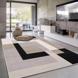 Ameha Milo Neutral Printed Rug Extra Large Area Living Room Bedroom Printed Rug Indoor/outdoor Floor Mat(200X290 Cm) - thumbnail 2