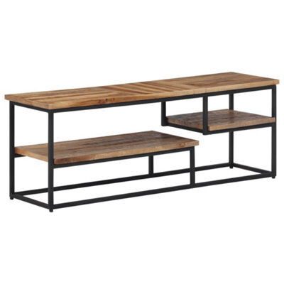 Berkfield Tv Cabinet 110X30X39 Cm Solid Reclaimed Teak - image 1