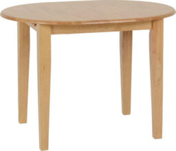 Seconique Oxford Extending Dining Set 4 Chairs Natural Oak Mink Microsuede - thumbnail 6