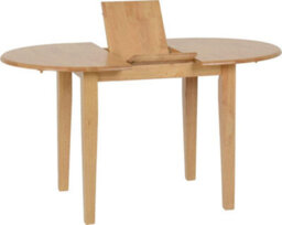 Seconique Oxford Extending Dining Set 4 Chairs Natural Oak Mink Microsuede - thumbnail 7