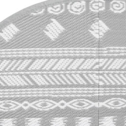 Walplus Outdoor Carpet Rugs For Garden Patios  Grey 160 Cm Pp - thumbnail 4