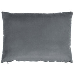 Beliani Chaise Longue Gueret Velvet Grey - thumbnail 6