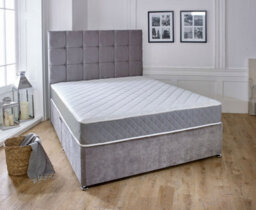 eXtreme Comfort Ltd Grey Diamond Spring 18Cm Deep Value Mattress - 4Ft Small Double (120Cm X 190Cm) - thumbnail 3