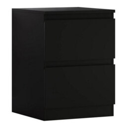 2 Drawer Bedside Modern Bedroom Furniture Matt - thumbnail 5