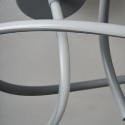 Inlight Veton Swirl Matt Acrylic & Aluminium Light Grey Led Ceiling Light - thumbnail 9