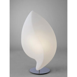 Luminosa Lighting Luminosa Natura Table Lamp 2 Light E27 Large Indoor, Polished Chrome/opal White - thumbnail 2