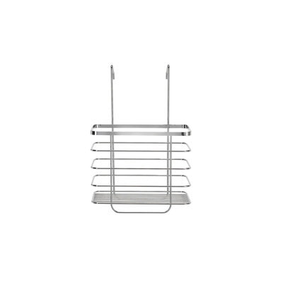 OPTIMAL PRODUCTS 3 Tier Stainless Steel Caddy Super Suction Cup No Drilling Bathroom