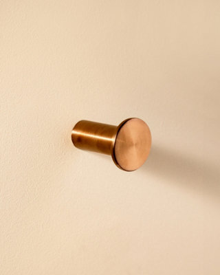 Cosmic Towel Hook, Robe Hook, Coat Hook, Supports Up To 5Kg, Brushed Copper, Anti-Corrosion, Architect S+ Collection - image 1