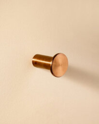 Cosmic Towel Hook, Robe Hook, Coat Hook, Supports Up To 5Kg, Brushed Copper, Anti-Corrosion, Architect S+ Collection - thumbnail 1