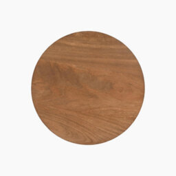 Furniturebox Uk Etna Round Walnut Wood Side Table - thumbnail 5