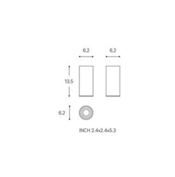 Cosmic Toothbrush Holder , Black, Anti-Corrosion, Architect S+ Collection - thumbnail 6