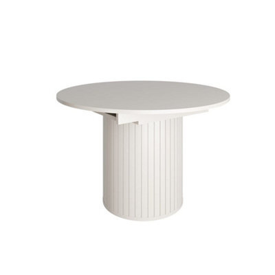 Arte Zante Za9 Extending Dining Table 120-160 Cm In Cashmere - Soft Contemporary Dining With Flexible Seating - image 1